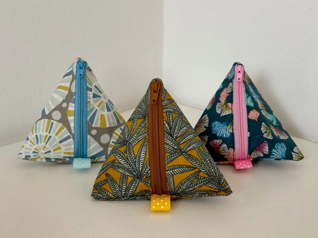 Handgemachtes Seifen- oder Pyramidentäschchen – Beispiel 2